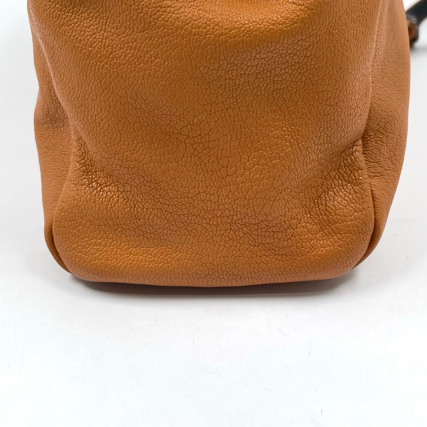 Fendi Peekaboo Medium Leather Handbag in Tan