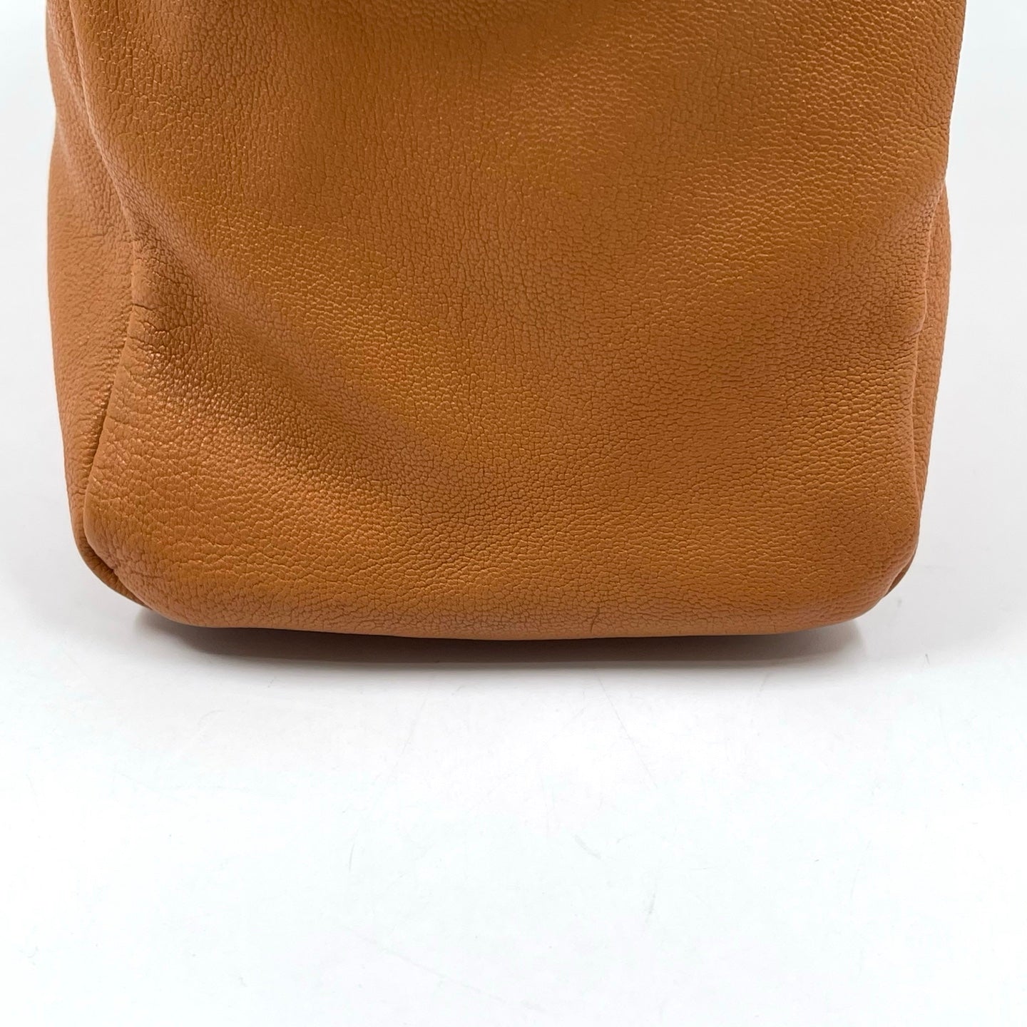 Fendi Peekaboo Medium Leather Handbag in Tan
