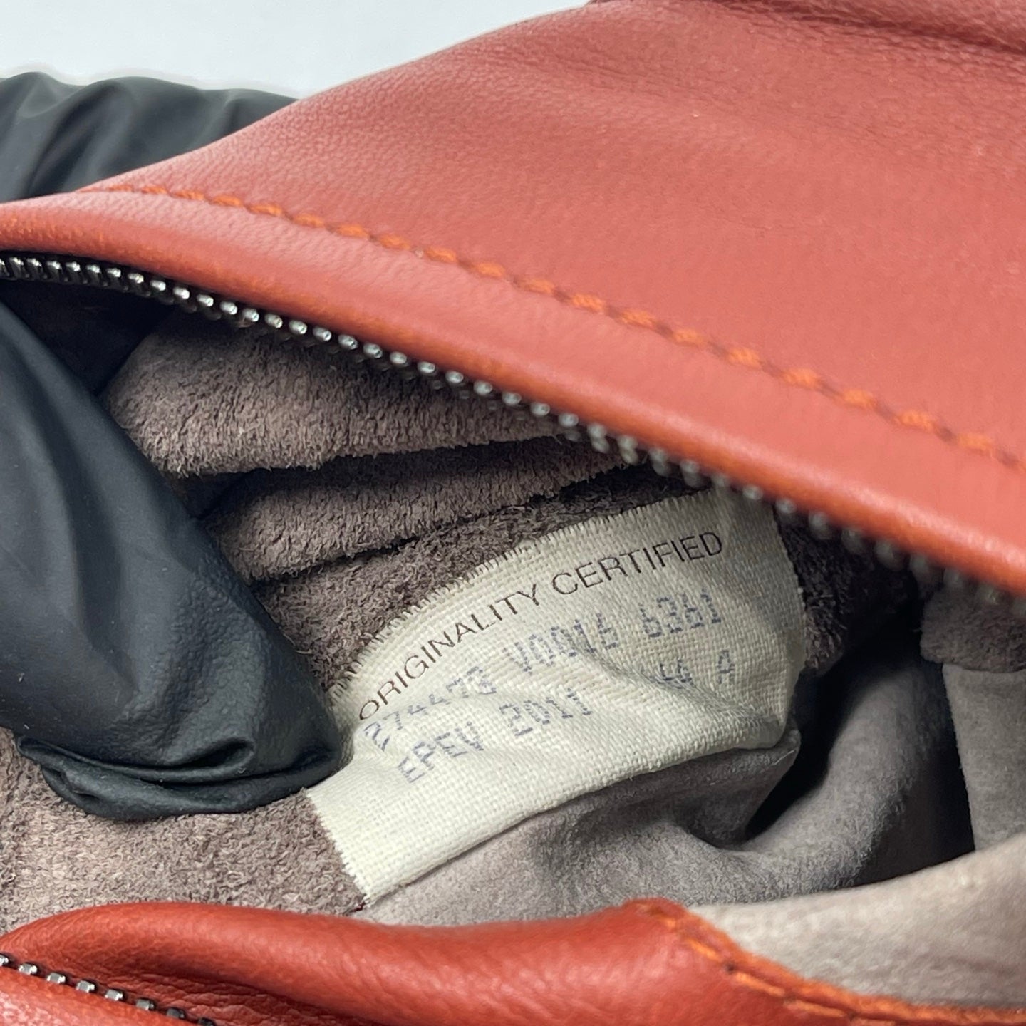 Bottega Veneta Intrecciato Turn-Lock Clutch in Barolo