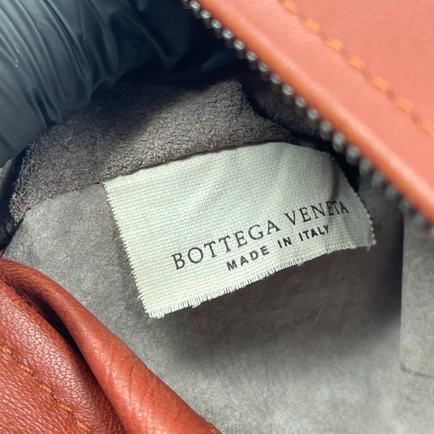 Bottega Veneta Intrecciato Turn-Lock Clutch in Barolo