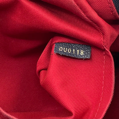 Louis Vuitton Ponthieu PM Monogram Empreinte in Marine Rouge