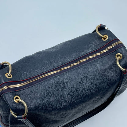 Louis Vuitton Ponthieu PM Monogram Empreinte in Marine Rouge