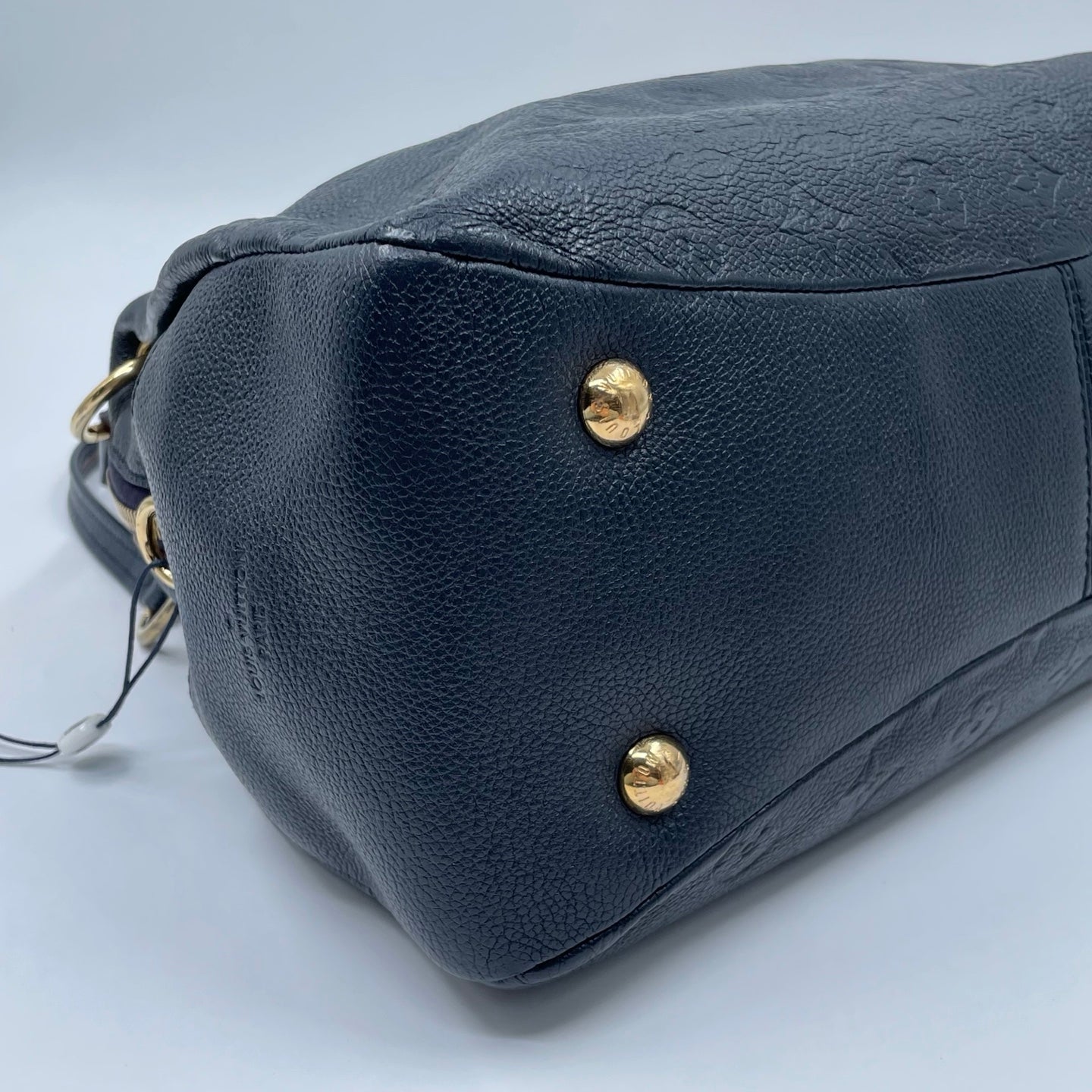 Louis Vuitton Ponthieu PM Monogram Empreinte in Marine Rouge
