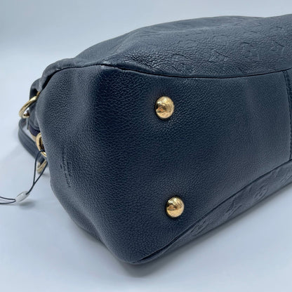Louis Vuitton Ponthieu PM Monogram Empreinte in Marine Rouge