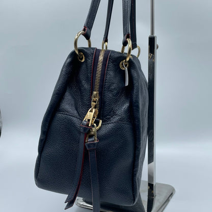 Louis Vuitton Ponthieu PM Monogram Empreinte in Marine Rouge