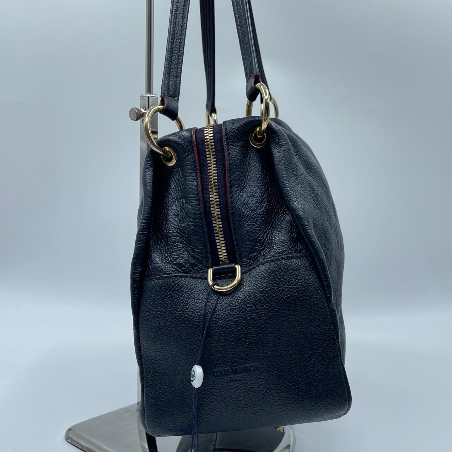 Louis Vuitton Ponthieu PM Monogram Empreinte in Marine Rouge