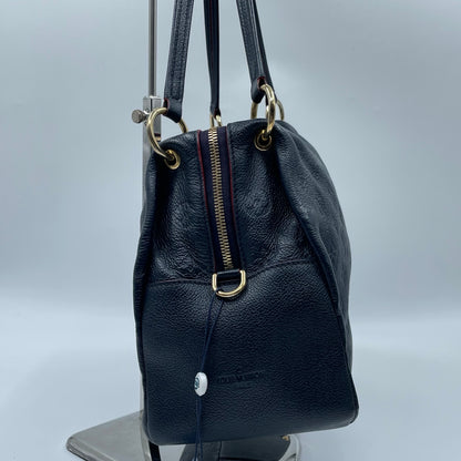 Louis Vuitton Ponthieu PM Monogram Empreinte in Marine Rouge