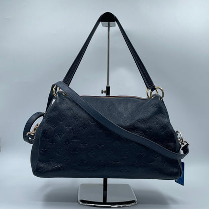 Louis Vuitton Ponthieu PM Monogram Empreinte in Marine Rouge