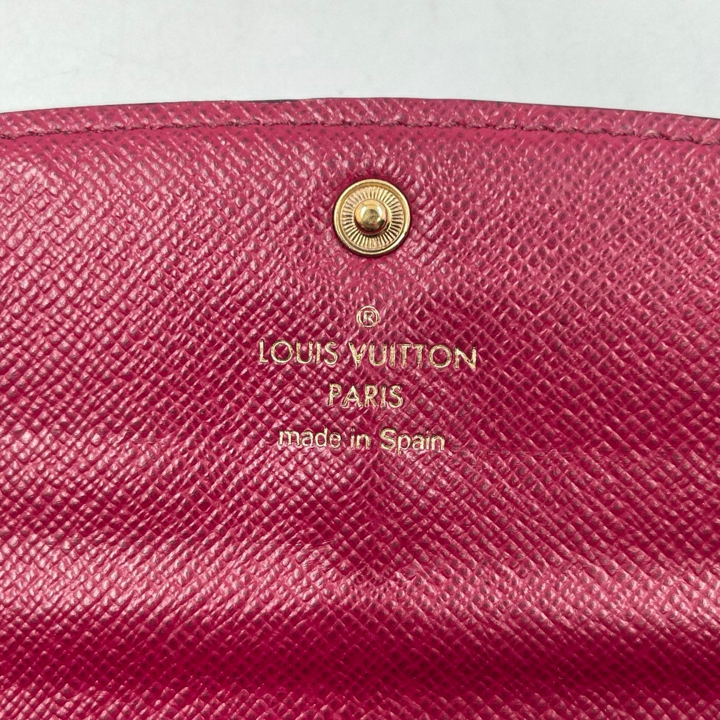 Louis Vuitton Emilie Wallet Monogram Fuchsia