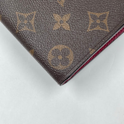 Louis Vuitton Emilie Wallet Monogram Fuchsia