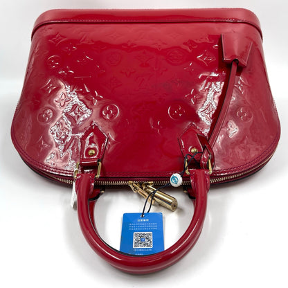 Louis Vuitton Alma PM Monogram Vernis in Pomme d’Amour