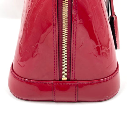 Louis Vuitton Alma PM Monogram Vernis in Pomme d’Amour