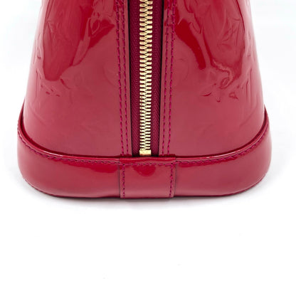 Louis Vuitton Alma PM Monogram Vernis in Pomme d’Amour