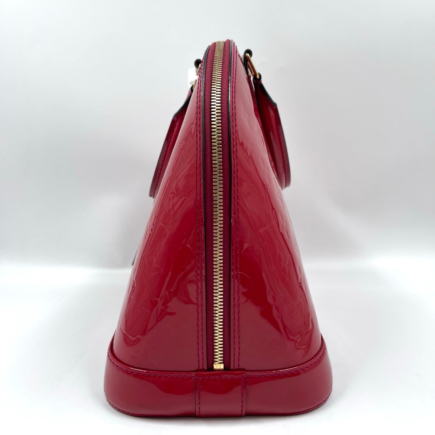 Louis Vuitton Alma PM Monogram Vernis in Pomme d’Amour
