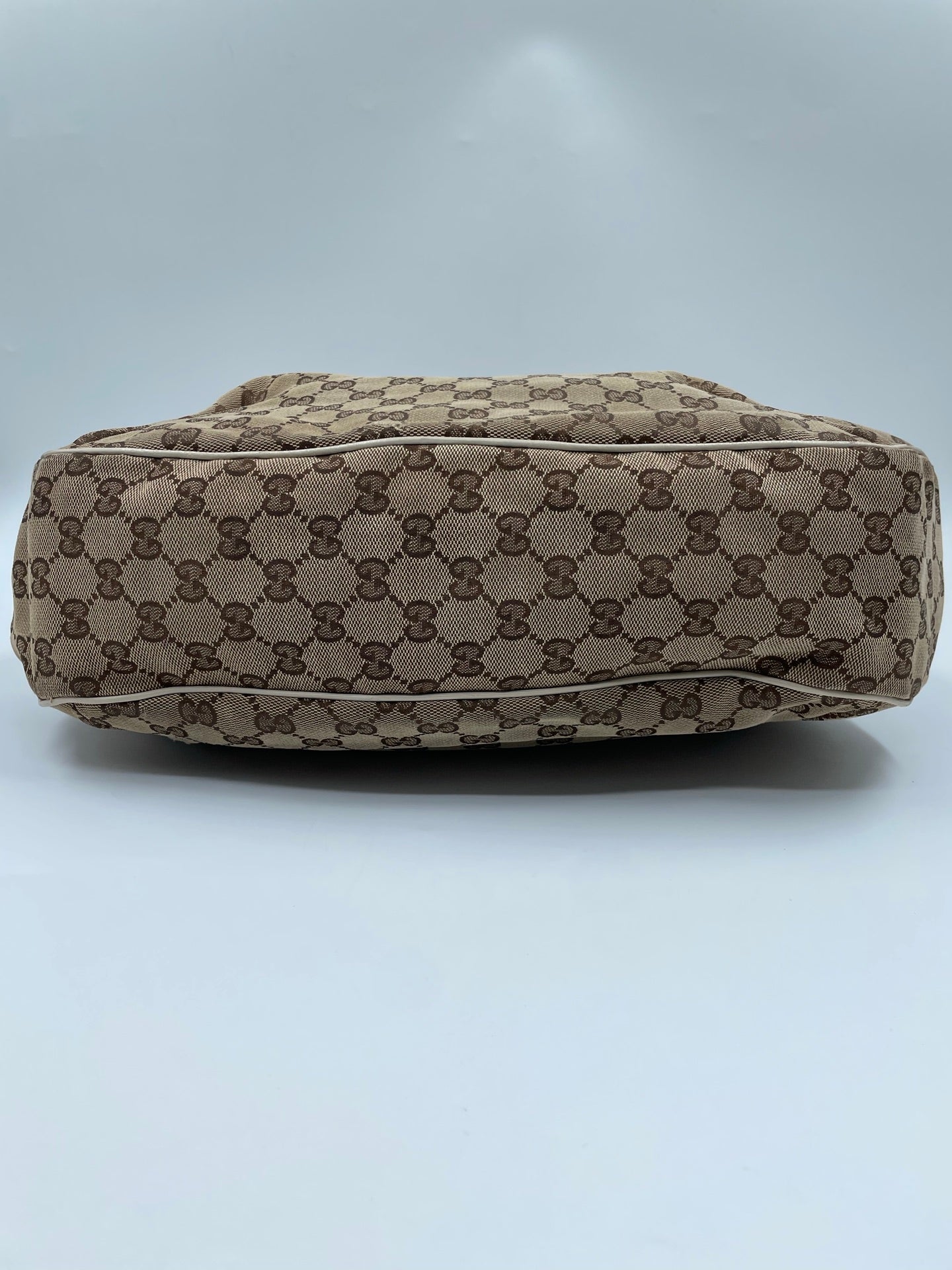 Gucci GG Canvas New Ladies Web Large Hobo