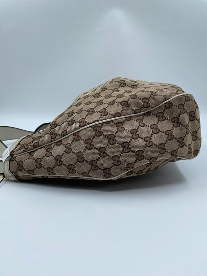 Gucci GG Canvas New Ladies Web Large Hobo