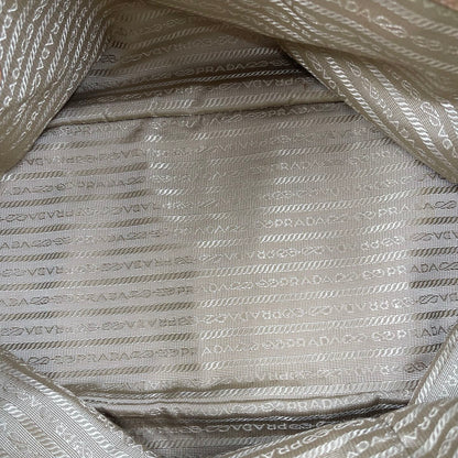 Prada Vitello Daino Shopping Tote in Cannella