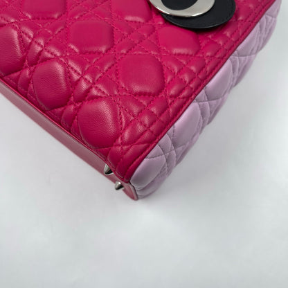 Christian Dior Medium Lady Dior Tri-Color Limited Edition