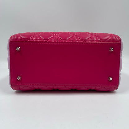 Christian Dior Medium Lady Dior Tri-Color Limited Edition