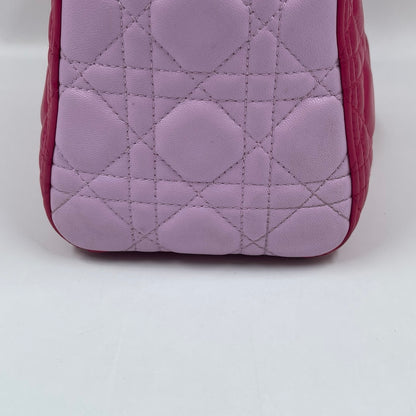 Christian Dior Medium Lady Dior Tri-Color Limited Edition