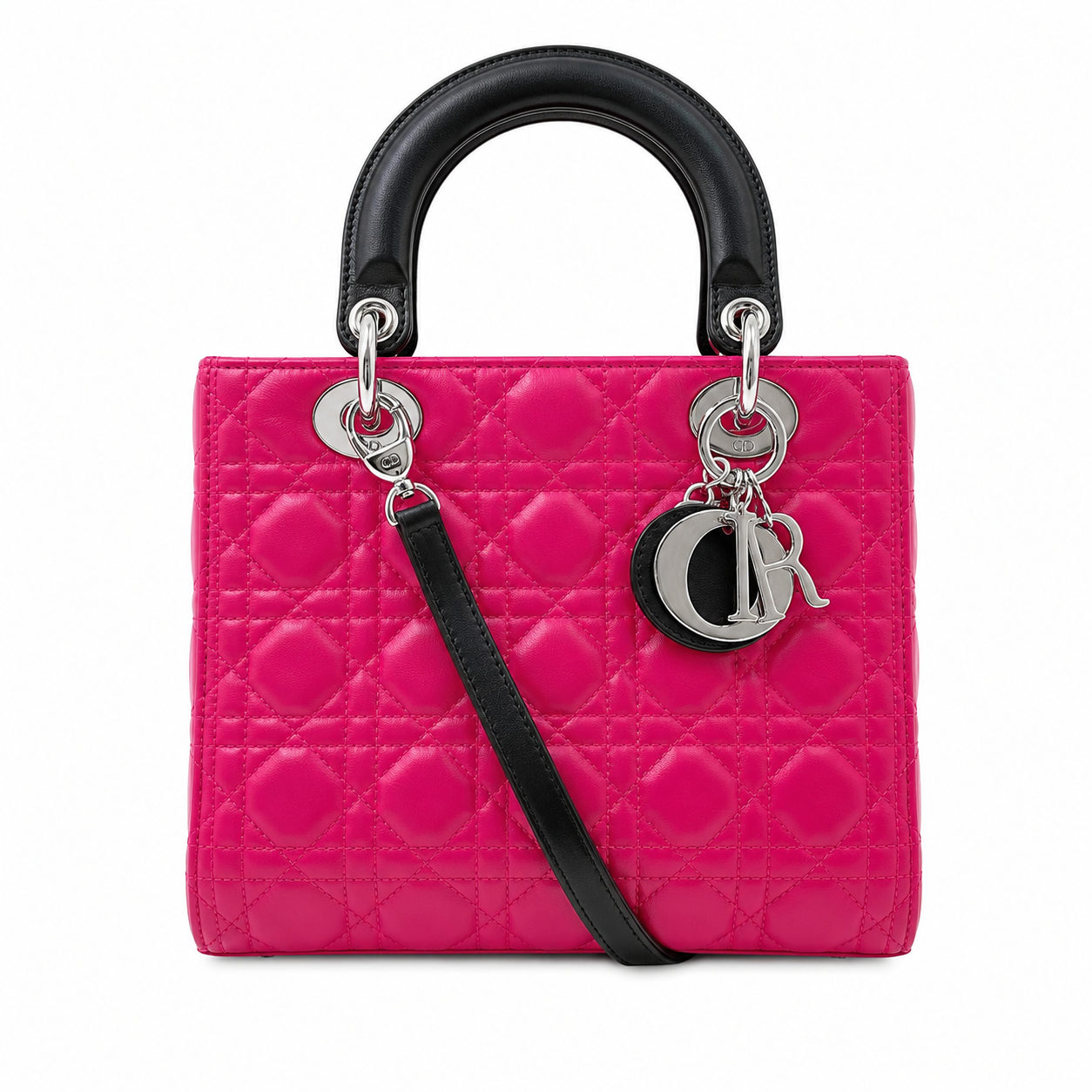 Christian Dior Medium Lady Dior Tri-Color Limited Edition