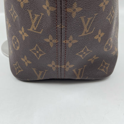 Louis Vuitton MM Neverfull Monogram Canvas Tote Bag with Beige Interior
