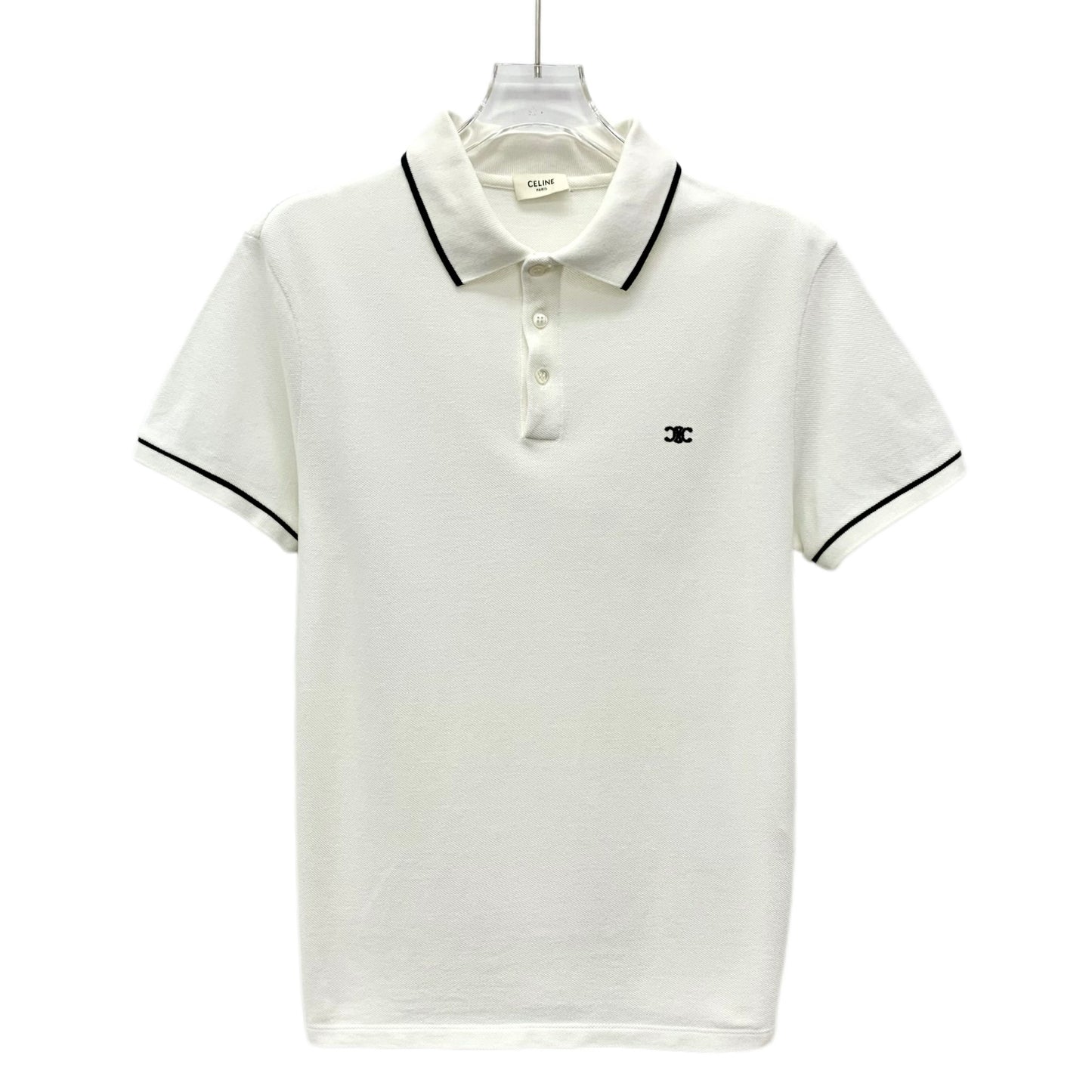 Celine Classic Polo Shirt in Cotton Piqué