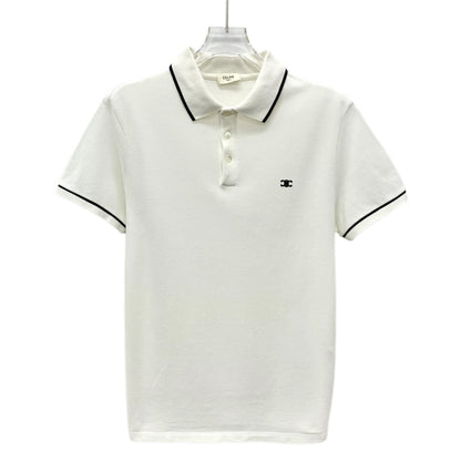 Celine Classic Polo Shirt in Cotton Piqué