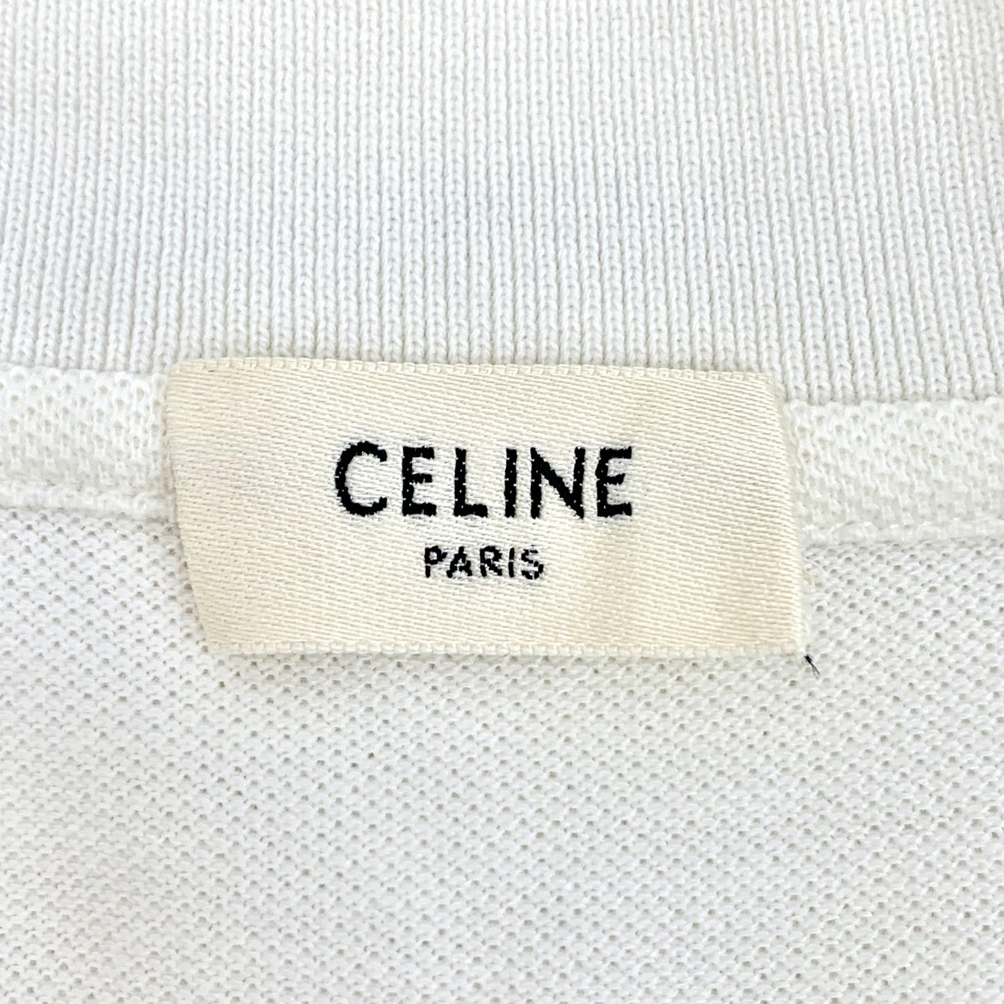 Celine Classic Polo Shirt in Cotton Piqué