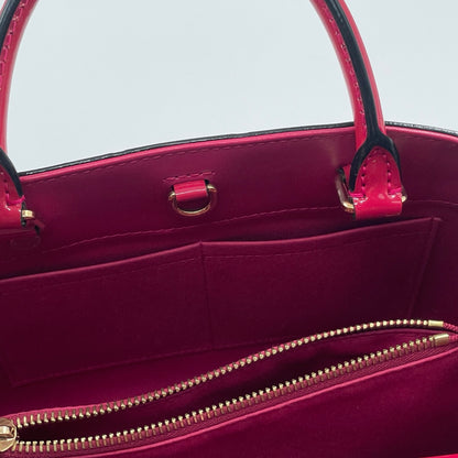 Louis Vuitton Montaigne BB Monogram Vernis in Magenta