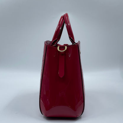 Louis Vuitton Montaigne BB Monogram Vernis in Magenta