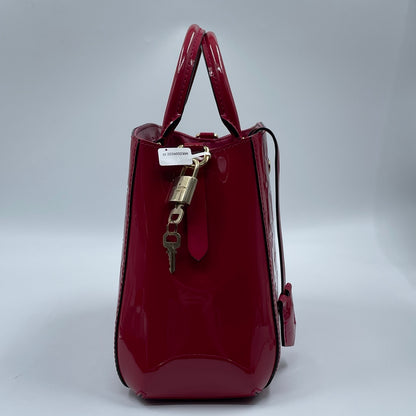 Louis Vuitton Montaigne BB Monogram Vernis in Magenta