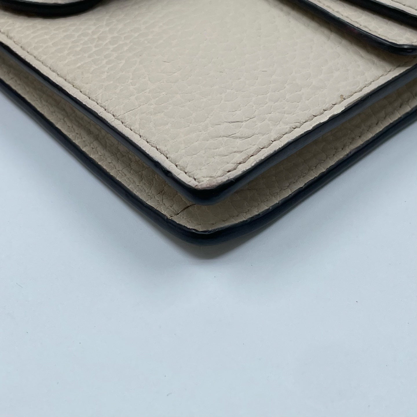 Gucci Dionysus Super Mini Shoulder Bag in Cream Leather