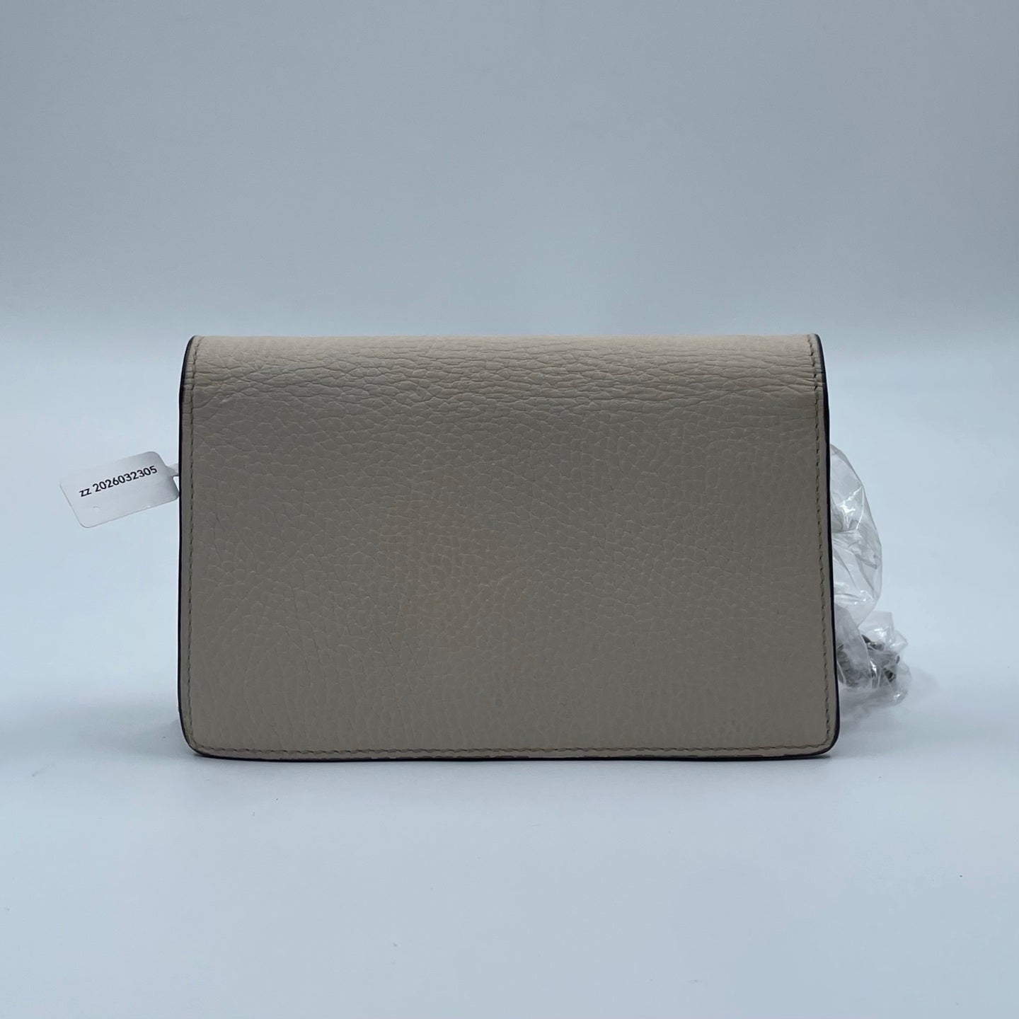 Gucci Dionysus Super Mini Shoulder Bag in Cream Leather
