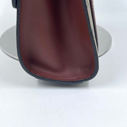 Gucci Padlock Small Shoulder Bag in GG Supreme Canvas Ebony