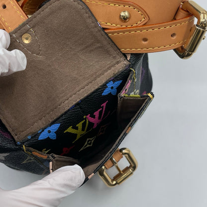 Louis Vuitton x Takashi Murakami Monogram Multicolore Petit Noé in Black
