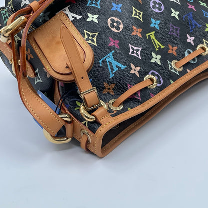 Louis Vuitton x Takashi Murakami Monogram Multicolore Petit Noé in Black