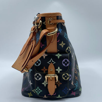 Louis Vuitton x Takashi Murakami Monogram Multicolore Petit Noé in Black