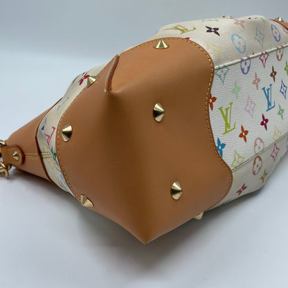 Louis Vuitton x Takashi Murakami Monogram Multicolore Judy GM in White