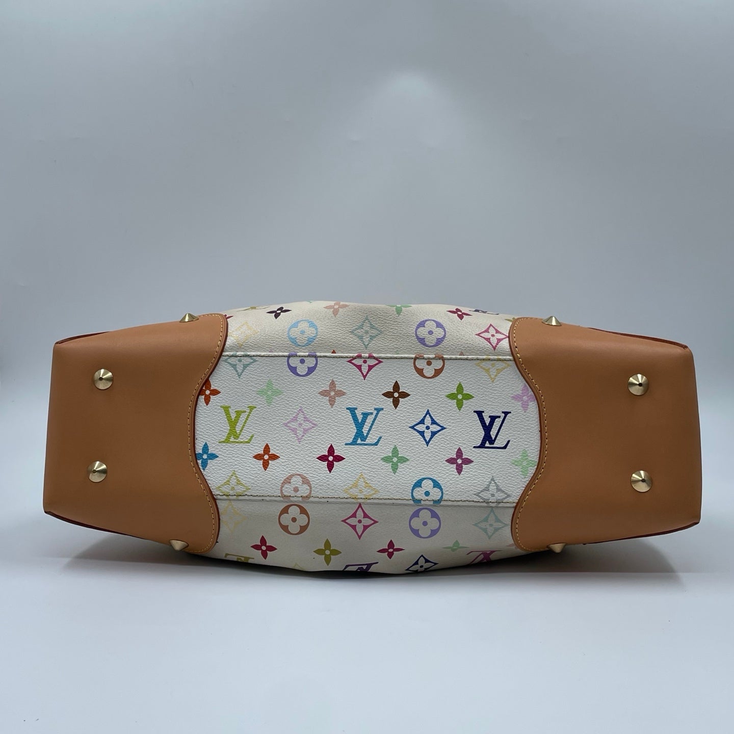 Louis Vuitton x Takashi Murakami Monogram Multicolore Judy GM in White