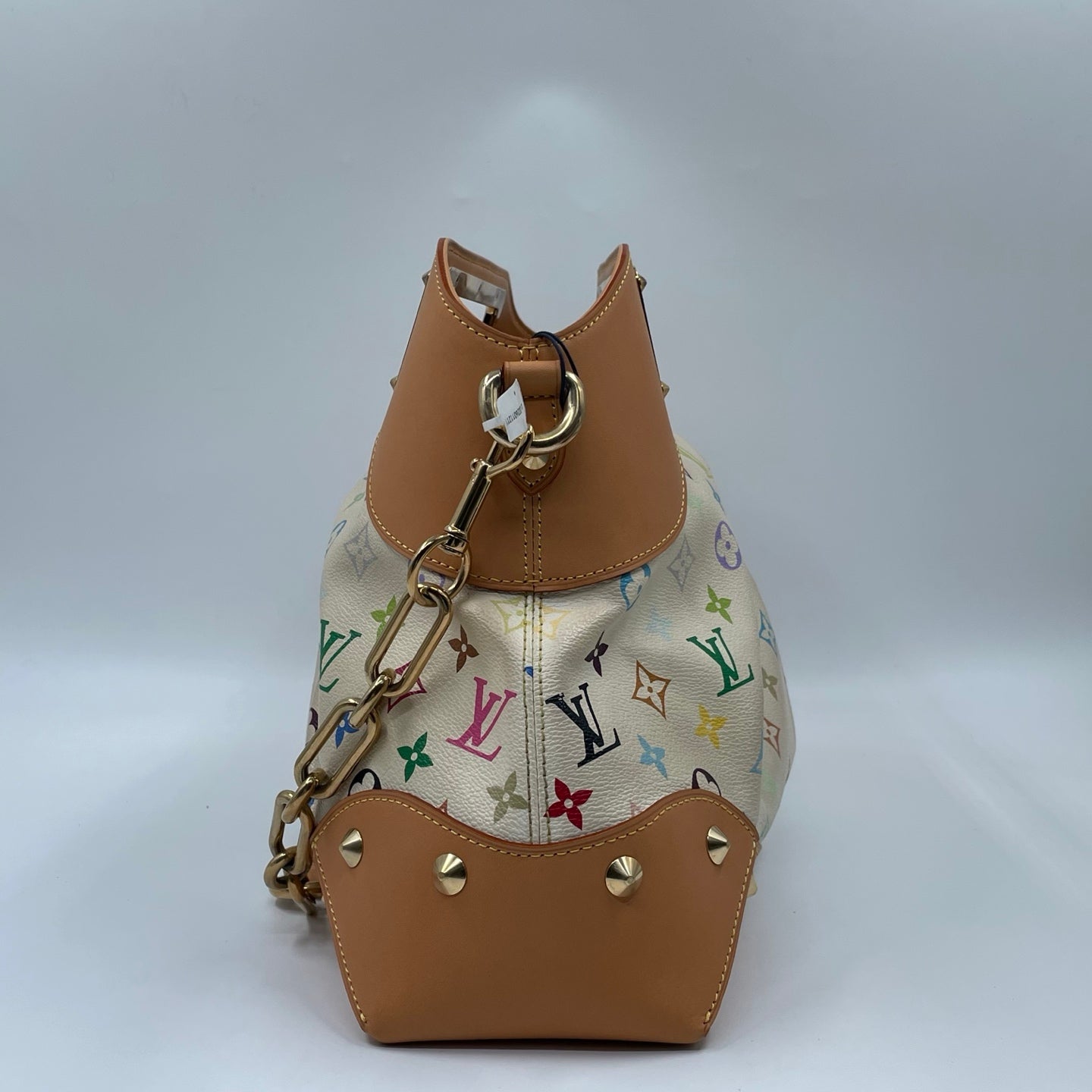 Louis Vuitton x Takashi Murakami Monogram Multicolore Judy GM in White