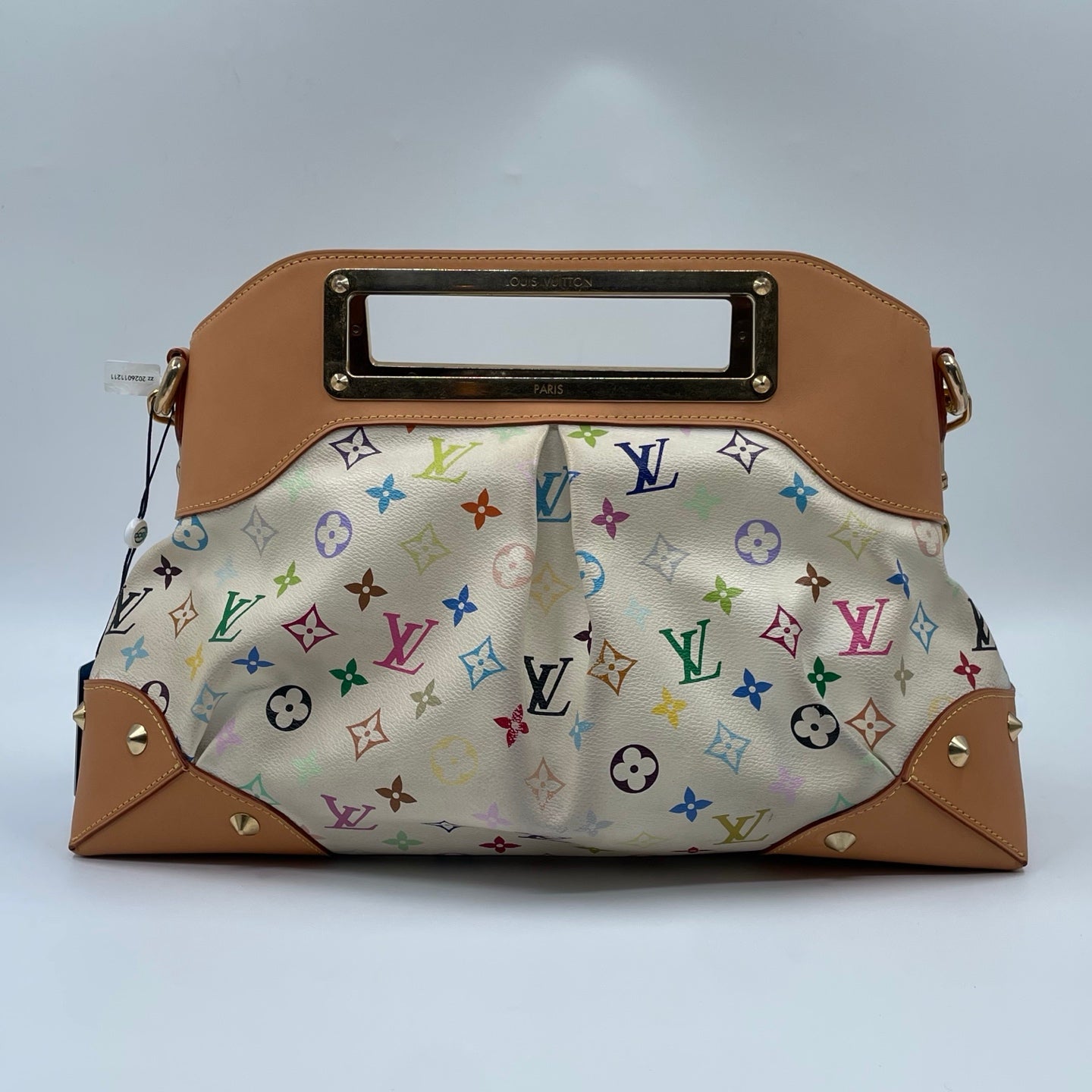 Louis Vuitton x Takashi Murakami Monogram Multicolore Judy GM in White