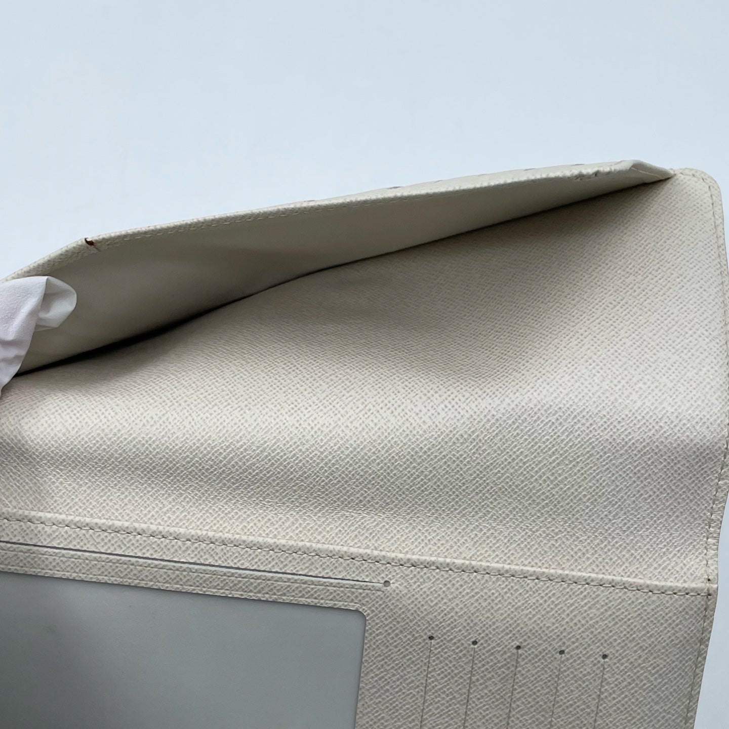 Louis Vuitton Epi Eugénie Wallet in Light Ivory