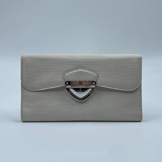 Louis Vuitton Epi Eugénie Wallet in Light Ivory