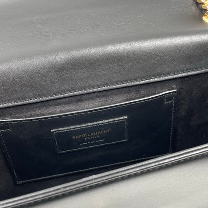 Saint Laurent Medium Kate Tassel Shoulder Bag in Black
