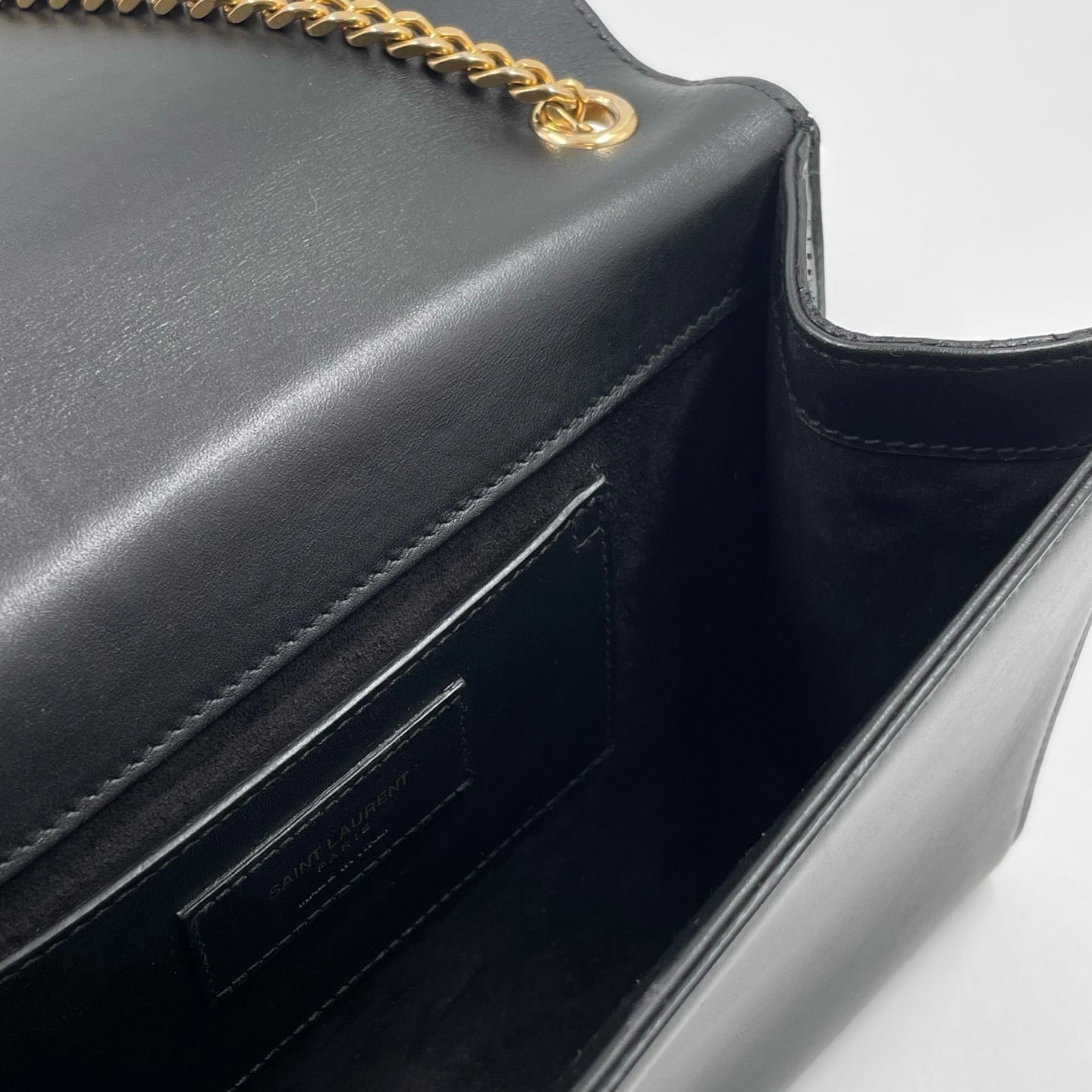 Saint Laurent Medium Kate Tassel Shoulder Bag in Black