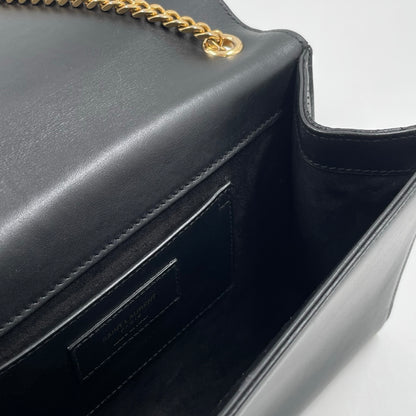 Saint Laurent Medium Kate Tassel Shoulder Bag in Black