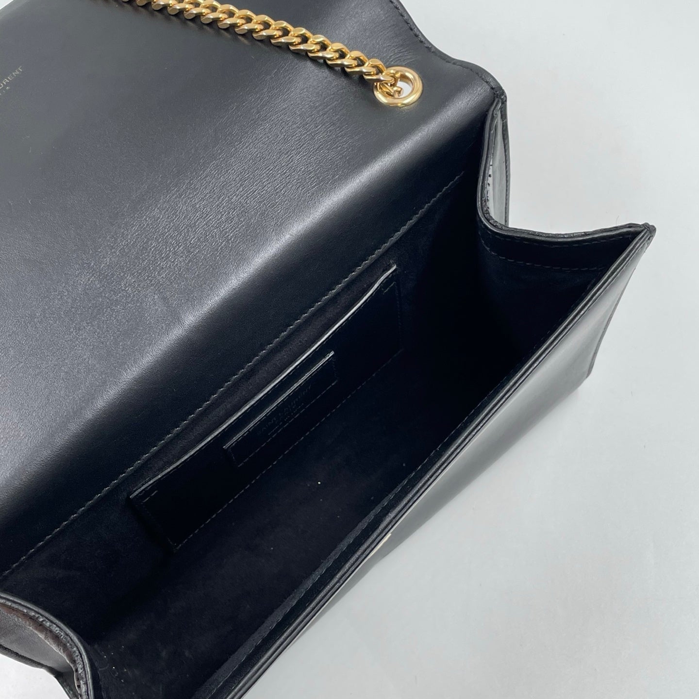 Saint Laurent Medium Kate Tassel Shoulder Bag in Black