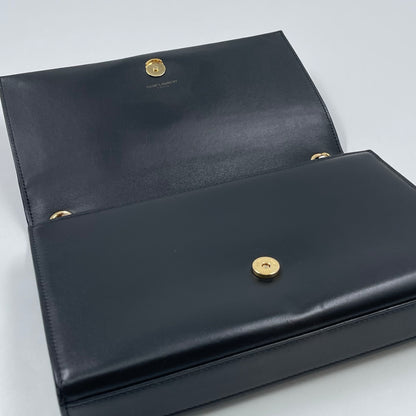Saint Laurent Medium Kate Tassel Shoulder Bag in Black