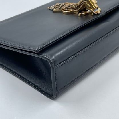 Saint Laurent Medium Kate Tassel Shoulder Bag in Black